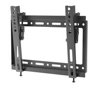 SLX Support Mural inclinable pour TV de 23 à 43", Profil Ultra Bas de 25 mm, VESA Max 200 x 200, 30 kg - Support Mural inclinable pour écrans Plats LED LCD avec Niveau à Bulle intégré et kit de