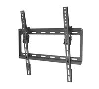 SLX Support Mural inclinable pour TV de 32 à 70", Profil Ultra Bas de 27 mm, VESA Max 400 x 400, 40 kg, très résistant et inclinable pour téléviseurs LCD LED avec Niveau à Bulle intégré et kit de
