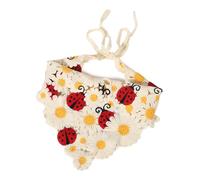 SLXLYH Bandeau élastique respirant pour femme, motif dessin animé, triangulaire, pour le camping, les voyages, pour prendre des photos (style cinq)