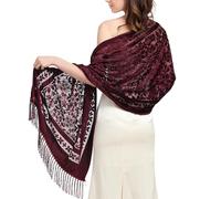 SLXLYH Châle Élégant Pour Femmes Écharpe D'épaule Robe De Soirée Écharpe Légère Éthique Invités Mariage Ou Demoiselle D'honneur Accessoire Mode Femmes