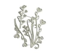 SLXLYH Fleur Die Cut Metal Backossing Cutting Dies Modèles pour Cartes De Scrapbooking Faire Un Journal Photo Album Decoration Papier Die Cut pour Le Scrapbooking