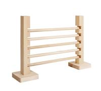 SLXLYH Gerbil Barrière de saut en bois réglable pour cage à hamster