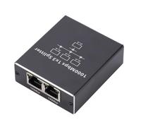 SLXLYH Gigabit 1000Mbps RJ45 Splitter 1 à 2 3 4 Ethernet Connecteurs Commutateurs Coupleur pour PC Portable Routeurs (1 à 3 Répartiteurs)