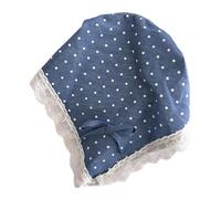 SLXLYH Lot de 4 mouchoirs triangulaires délicats avec nœud papillon pour fille pour les vacances, le printemps