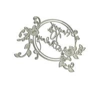SLXLYH Metal Die Cut 20e Anniversaire Modèles De Gaufrage pour Le Journal Carte De Scrapbooking Décorations D'artisanat