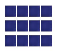 SLXLYH Mouchoir de couleur unie pour femme - Mouchoir de poche pour marié - Cadeau de mariage (bleu roi)