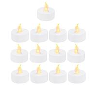 SLXLYH Pack of 13 Innovative LED Light Accessories for Printers Featuring Authentic Flame Look and Energy Efficiency LED Tealight Flame