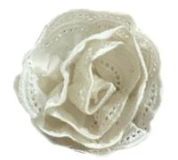 SLXLYH Pince à cheveux élégante et unique en forme de rose pour femme - Accessoire de cheveux pour fête de mariage (bouton abricot, canard)