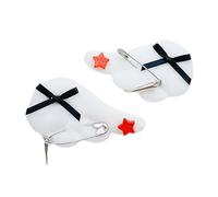 SLXLYH Pince à cheveux en forme d'aile - Nœud à dents - Pince plate - Nœud en épingle à cheveux - Chaîne élégante pour bouquets (épingle à cheveux)