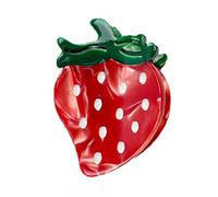SLXLYH Pince à cheveux en forme de fruit - Frange latérale pour femme - Soins de la peau - Pince à cheveux élégante pour fête de mariage (fraise)