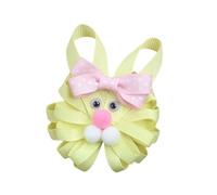 SLXLYH Pince à cheveux en tissu poulet/lapins de Pâques pour enfants et adolescents avec nœuds pour ajouter une touche festive à divers Ou(11)