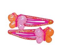 SLXLYH Pince à cheveux pastèque pour filles, femmes, enfants, coiffe papillon, barrettes en forme d'escargot, jolies épingles à cheveux des années 2000 (papillon bicolore 5)