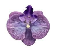 SLXLYH Pince à cheveux pour femme en résine - Pince à cheveux antidérapante - Pour mariage - Violet