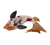 SLXLYH Pince à cheveux sur le thème de la princesse - Jolie baleine - Pince à cheveux solide pour filles (poisson koi)