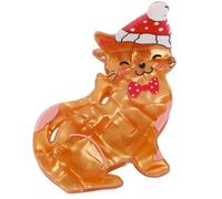 SLXLYH Pinces à cheveux sur le thème de Noël - Pinces à cheveux festives pour chiots - Pince à cheveux solide pour filles (style 19)