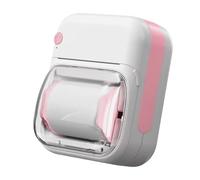 SLXLYH Portable Thermals Printer with Rechargeable Battery and 200dpi Resolution Includes 1 Roll Printing Paper for Study Note and Labels Thermals Printer for Study Note