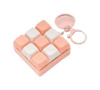 SLXLYH Reconfigurable 9-Key Keychain Toy with Quiet Clicking Portable Stress Reliever for Office & Travel (120) Gift for Keyboard Enthusiasts