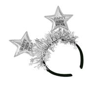 SLXLYH Serre-tête à paillettes pour fête de Noël, festival, fête d'anniversaire, fête du Nouvel An (argenté)