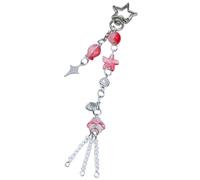 SLXLYH Sweet Cool Keychain À Pendant pour Les Femmes Star Star Fringe Fringe Sheyring Valentin Day Carnement