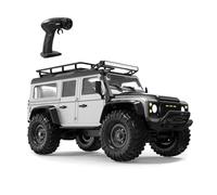 SLXLYH Voiture d'escalade télécommandée 1/16 avec lumière de toit LED pour adultes et enfants 4 roues motrices 4WD