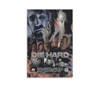 SLYASZX Die Hard Poster Toile Peinture à l'huile Peinture décorative Art Poster Peinture à Suspendre Maison Salon Chambre Salle à Manger Mur Sans Cadre 40 x 60 cm