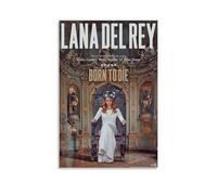 SLYASZX Lana Del Rey Born To Die Poster sur toile Peinture à l'huile Décoration Art Poster Peinture à Suspendre Peinture Maison Salon Chambre Salle à Manger Sans Cadre 30 x 45 cm