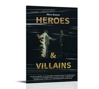 SLYASZX Poster Heroes & Villains Metro Boomin sur toile, peinture à l'huile décorative à suspendre, pour maison, salon, chambre à coucher, salle à manger, cadre mural, 40 x 60 cm