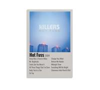 SLYASZX Poster Hot Fuss The Killers sur toile peinture à l'huile décorative à suspendre pour la maison, le salon, la chambre à coucher, la salle à manger, style sans cadre, 50 x 75 cm