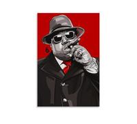 SLYASZX The Notorious B.I Poster sur toile Peinture à l'huile Décoration Art Poster Suspendu Peinture Maison Salon Chambre Salle à Manger Sans Cadre 60 x 90 cm