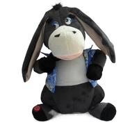 SLYHHZHMY Jouet De Noël en Peluche pour Garçons Et Filles : L'âne Qui Bat des Oreilles, Chante Et Danse.