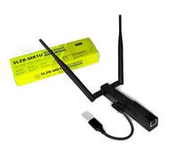 SLZB-MR1U Smart Home Coordinator - Zigbee 3.0 & Thread, adaptateur Ethernet avec port USB, alimentation PoE + USB-C, Wi-Fi/Bluetooth, compatible avec Zigbee2MQTT et Home Assistant