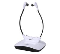 Sm-824D1 2,4 Ghz Casque Tv Sans Fil Avec Émetteur, Casque Audio Sans Fil Pour Television, Batterie De Rechange, Clarté Des Dialogues, Ambient Mode, Optique/Rca/Aux, 100 Pieds, Sans Latence