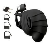 SM Fetiche - Cage de Chasteté - Cage de chasteté Cock Velvet 10 x 5,4 cm