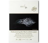 SM-LT Bloc Beaux-Arts - Yupo noir - A4-10 feuilles - 155 gsm