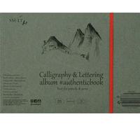 SM-LT Carnet- Calligraphie & Lettering- 24,5x17,6cm - 32 feuilles - 100 gsm