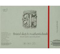 SM-LT Carnet- Dessin - Bristol - 24,5x17,6cm - 18 feuilles - 185 gsm