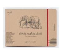 SM-LT Carnet- Dessin - Brun - 24,5x17,6cm - 28 feuilles - 135 gsm