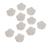 SM SunniMix 10pcs Galet Aromatique Diffuseur d'Huiles Essentielles Fleur - Rose