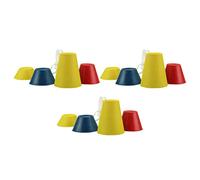 SM SunniMix 12pcs Tees De Golf, Tee Golf Plastique, Tee Practice Golf, Accessoire Golf, Caoutchouc Hiver Tees De Golf à Cordes, Tees De Golf d'hiver