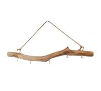 SM SunniMix 39 Cm Crochets Décoratifs en Bois Flotté pour la Maison - Support Mural pour Clés, Écouteurs, Chapeaux, Bijoux