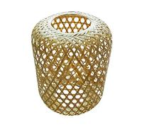 SM SunniMix Abats-jour, Abat Jour Osier, Luminaire Bambou, Abat Jour Rotin, Abat-jour En Bambou Plafonnier Luminaire Suspendu Abat-jour Décoratif Pour Chambre D'enfant Salon