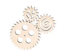 SM SunniMix Busy Board Montessori, Engrenage Bois, Jouet Montessori 1 an, Jouet Bois Bébé, Planche Occupée en Bois Matériel Compétences De Base Cadeaux d'apprentissage, Équipement