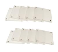 SM SunniMix Cadre Magnétique Clair De Réfrigérateur Acrylique De X 10 Double Dégrossi pour Fuji Square