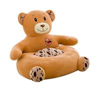 SM SunniMix Chaise Étui pour Enfant Animal Motif - Sacs de Haricots Intérieur ou extérieur - Fauteuil Jardin Pouf Housse, Ours