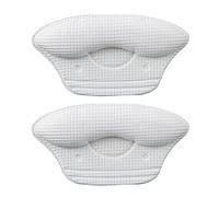 SM SunniMix Coussinets de Inserts Grips Liner pour homme et femme, coussins de à l'arrière du pour éviter que les chaussures trop grandes ne, Blanche, 9mm