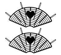 SM SunniMix Filet de électrique de Siège Arrière Jupe pour Les Soins des Pieds - Blanc, comme décrit, Noir, comme décrit