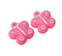 SM SunniMix Lot de 2 Amortisseurs de Vibrations de Tennis Accessoires de de Tennis Accessoires de, Rose, comme Décrit