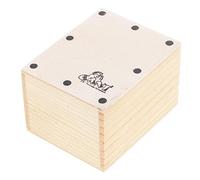 SM SunniMix Tambour à Main en Bois Mini Cajon Shaker pour Parties d'accompagnement de Bande