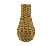 SM SunniMix Vase en rotin Vases en Osier Décor tissé à la Main Bouquets Arrangement de Fleurs, 19 cm x 35 cm x 9,5 cm