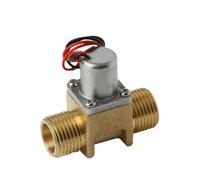SM211 Pulse Solenoid Valve G1/2 Inch DC3.6V 6.5V Bistable Solenoid Valve For Induction Sanitary Ware Bathroom Faucet(SM211B Brass)